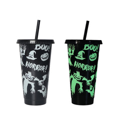 Glow in the Dark Halloween Cups Set