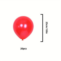 20pcs 10in 1 8g Pearl Balloons - Birthdays, Weddings, Parties