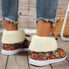 Women's Colorful Print Non-slip Sneakers