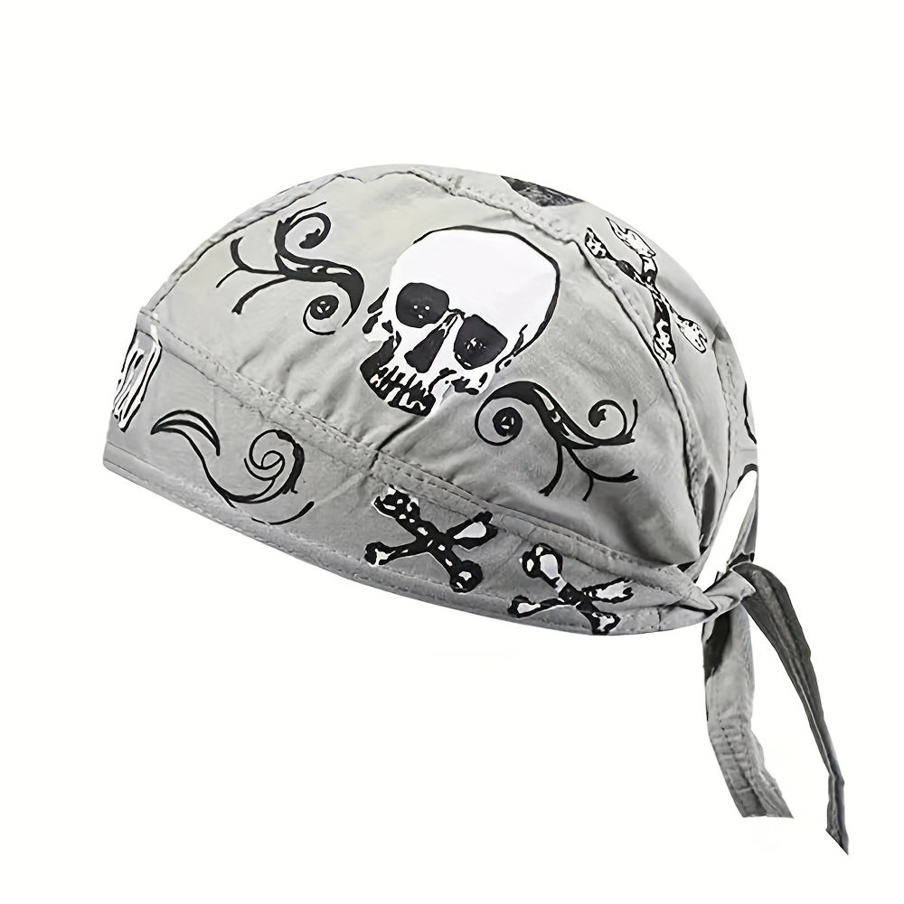 Pirate Hat Outdoor Riding Bandana Multicolor Ghost Head Series Headgear