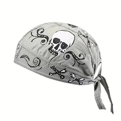 Pirate Hat Outdoor Riding Bandana Multicolor Ghost Head Series Headgear