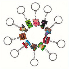 Mini Cartoon PVC Bag Purse Pendant Ornament Key Chain Keyring
