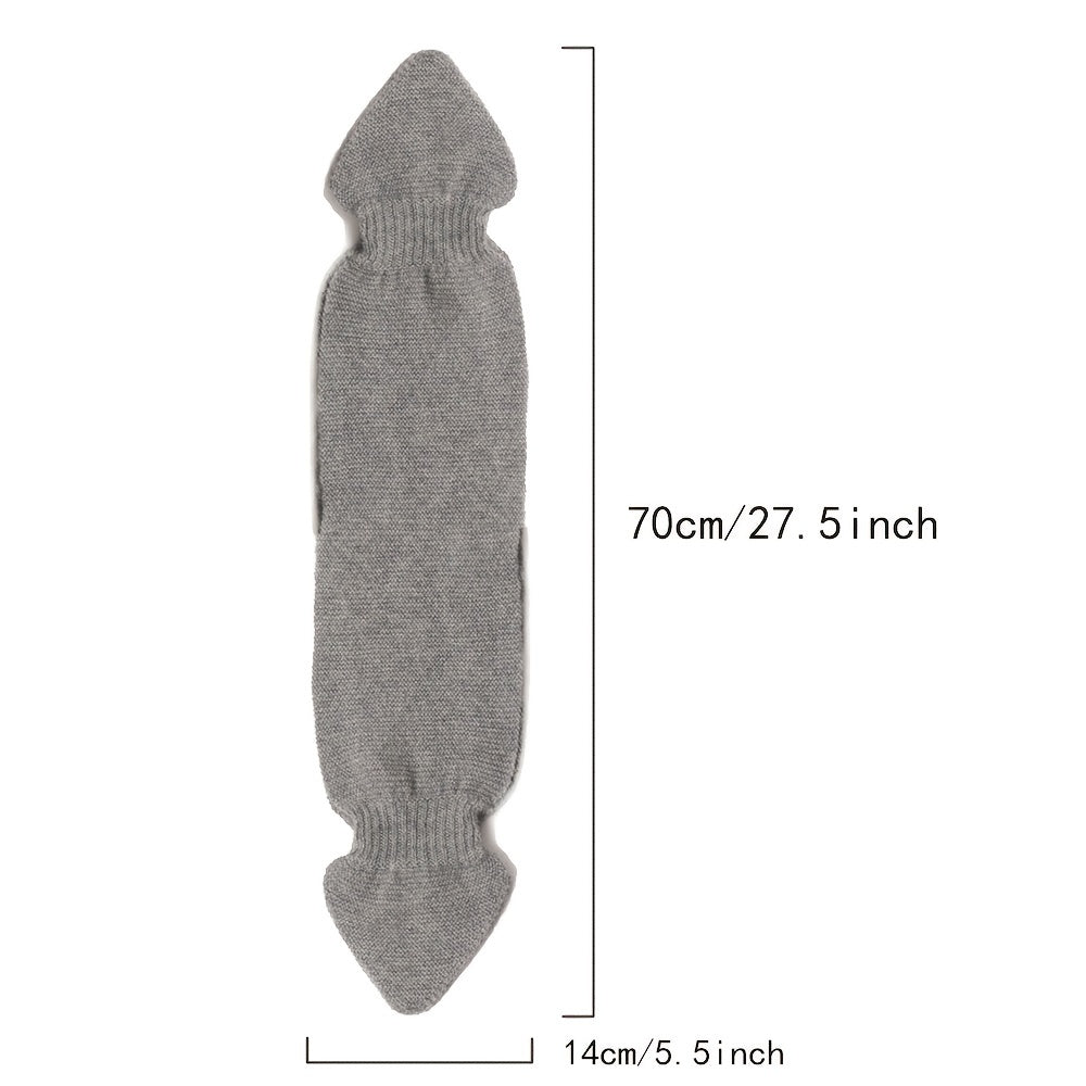 Cashmere Snood Scarf Women Knit Thermal Neck Warmer