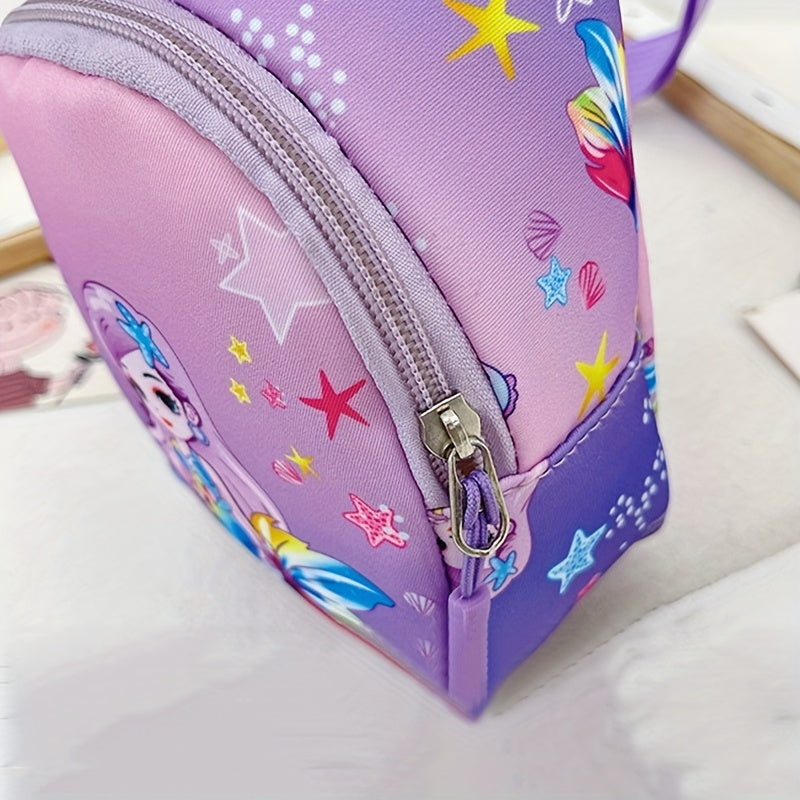 Canvas Crossbody Bag For Kids Mini Chest Pack Adjustable Strap