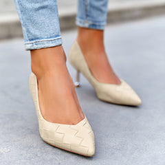 Women's Pointed Toe High Heels Slip On Stiletto Heels for Dress & Party