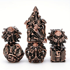 7pcs Metal Polyhedral Dice Set for Role Playing Game