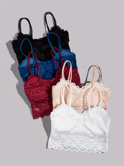 5pcs Lace Wireless Bras Women's Lingerie