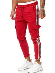 Men's Pocket Striped Sweatpants