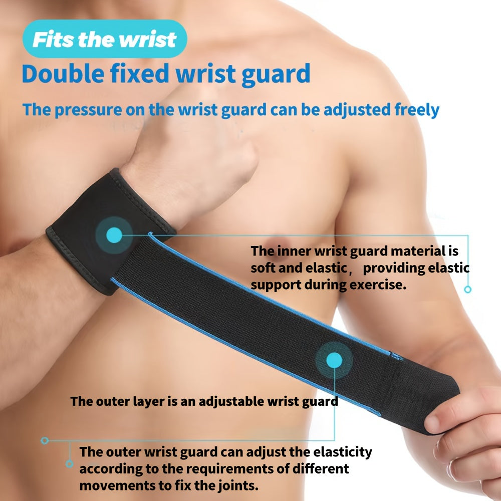 Adjustable Wrist Guards for Sports - 1 Pair
