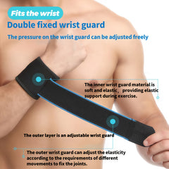 Adjustable Wrist Guards for Sports - 1 Pair