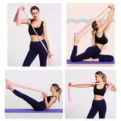 TPE Yoga Straps Resistance Bands for Strength Training