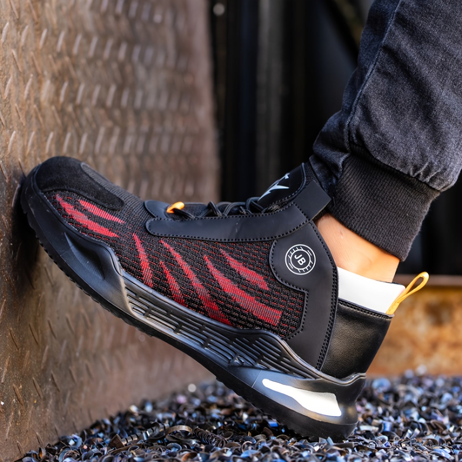 Steel Toe Work Safety Shoes Stab-resistant Industrial Construction Sneakers