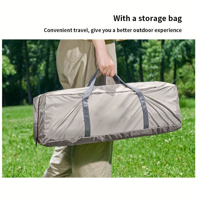 Large Canopy Sun & Rain Protection Awning for Camping Picnic