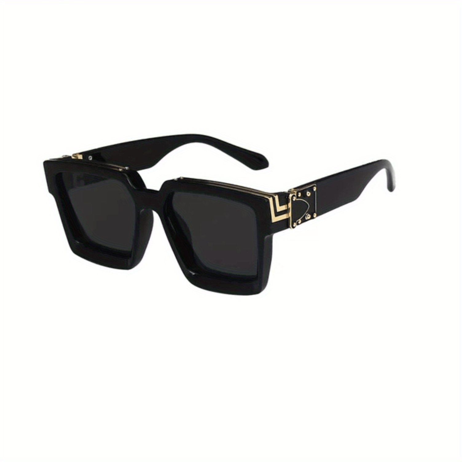 Men's Square Retro Punk Rock Hip Hop Sunglasses