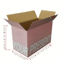 6pcs Recyclable Gift Boxes - Ideal for Birthdays, Holidays & Everyday Needs