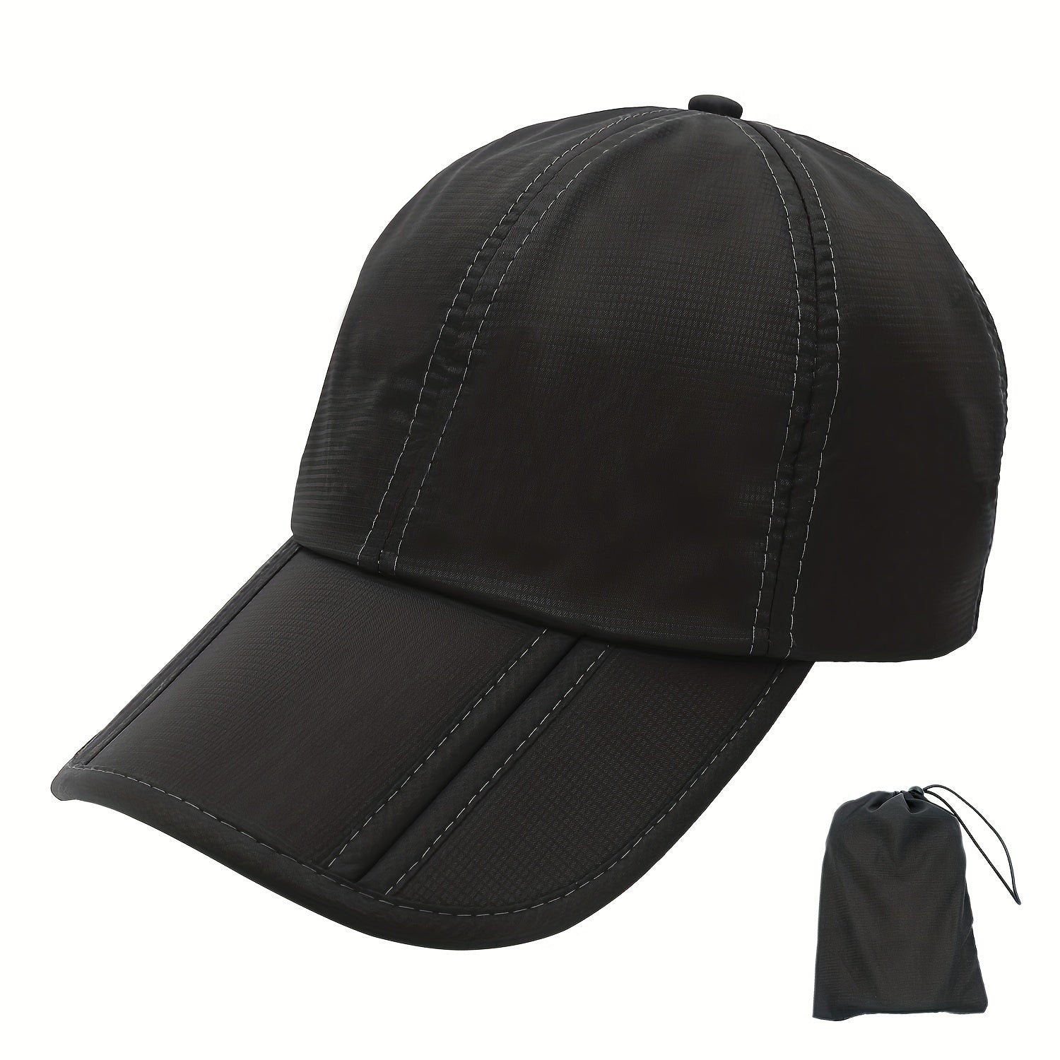 Men's Lightweight Foldable Baseball Cap Adjustable Hat