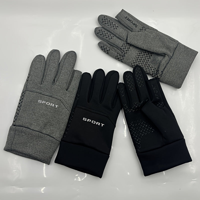 Anti Slip Fishing Gloves With Touch Screen - Keep Your Hands Warm