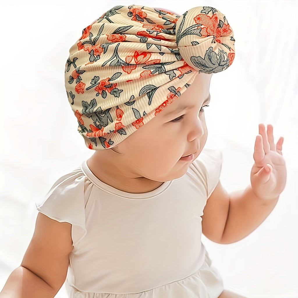 Printed Breathable Donut Baby Hat Hand Wash