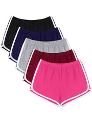 Women's Yoga Shorts Comfortable and Stretchy Sports Shorts for Summer Activewear
