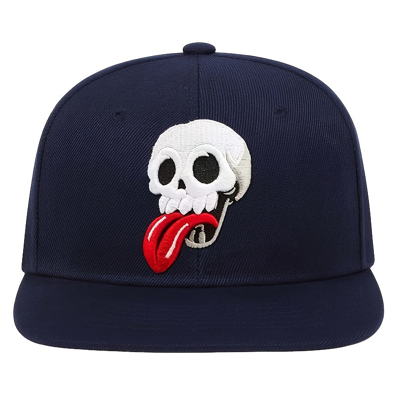 Men Tongue Out Adjustable Snapback Hat