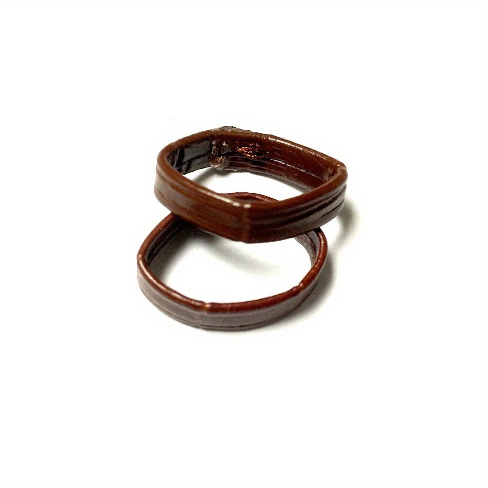 2 Pcs Bands Keeper For Leather Watch Strap 14-24mm Replacement Loops