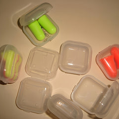 15pcs Mini Covered Square Storage Case for Earplugs Earrings