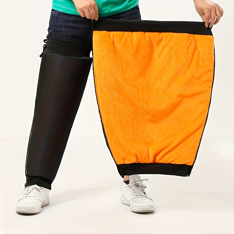 Winter Warm Leg Protection Velvet Waterproof Motorcycle Knee Pads