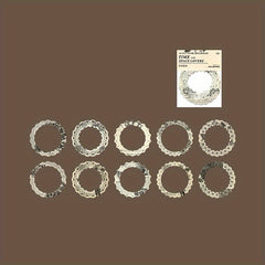 10pcs Lace Border Landscaping Paper for Journal DIY Decorating