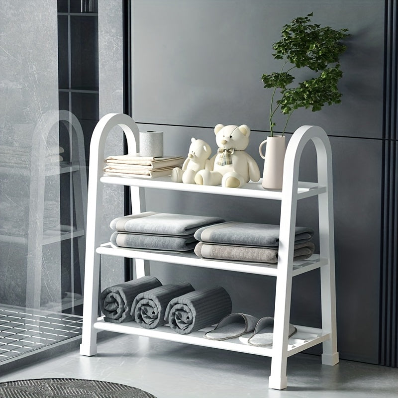 Plastic Foldable Shoes Rack Easy Assembled Large Capacity Shoe Shelf