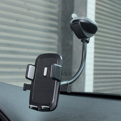 Car 360 Rotation Telescopic Long Rod Suction Cup Phone Bracket