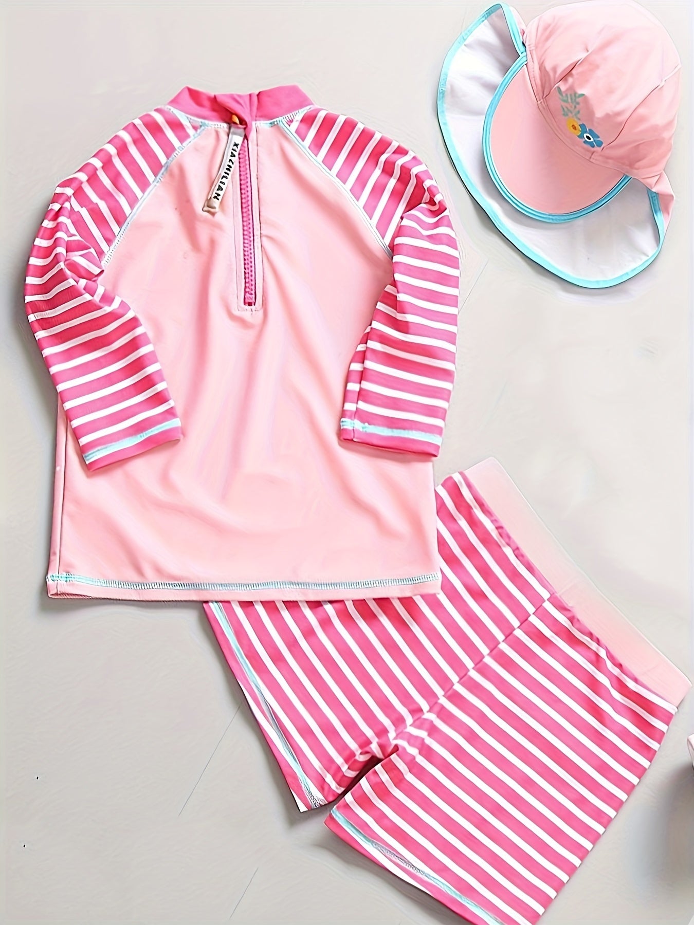 Girls Rainbow Pony Bikini Set for Summer Fun