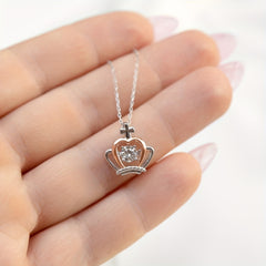 Luxurious Crown Necklace for Wife - Gift from Husband