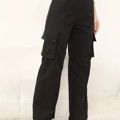 Grunge Cargo Pants with Pockets