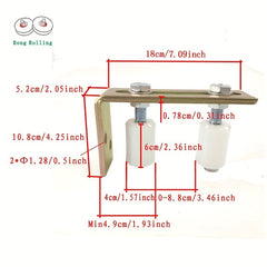 1pc Nylon Sliding Door Guide Wheels High Sliding Door Wheels