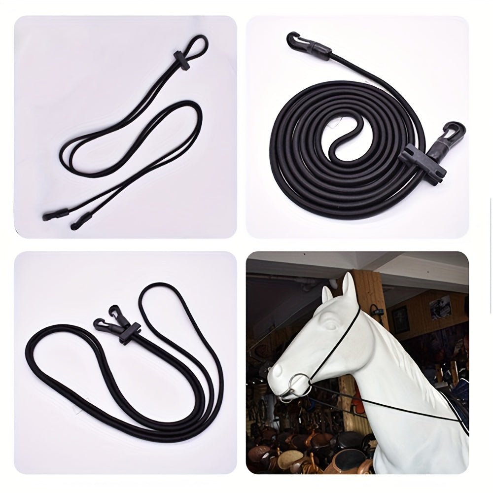 Elastic Rope Neck Stretcher Horse Bridle Nylon Strap Equestrian Supplies