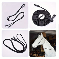 Elastic Rope Neck Stretcher Horse Bridle Nylon Strap Equestrian Supplies