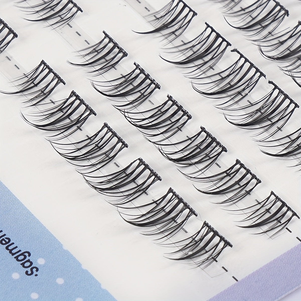 Fluffy C Curling 120 Cluster Lashes 8-11mm Mixed Length False Eyelashes