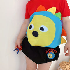 Cartoon Dinosaur 3D Print Kids T shirt Short Sleeve Tee Top