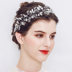 Princess Flower Headpiece Girls Pearl Hair Accessories