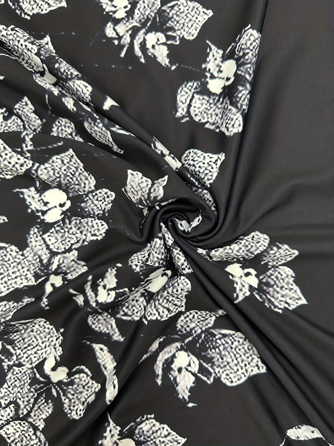 Floral Print Half Sleeve Casual Dress