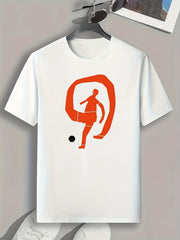 Stylish Pattern Print Men's Graphic T shirt for Summer