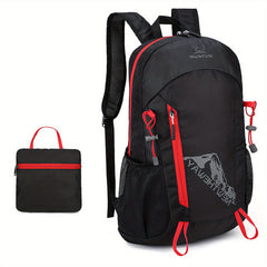 Water Resistant Foldable Backpack Large Capacity Casual Bag