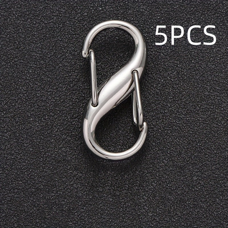 S-Shaped Spring Buckle Mountaineering Buckle for DIY Bag Accessory