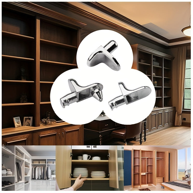 32pcs Cabinet Shelf Pegs Kitchen Clips Bracket Support Pegs