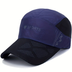 Mesh Breathable Sports Baseball Cap Quick Drying Sun Hat Lightweight