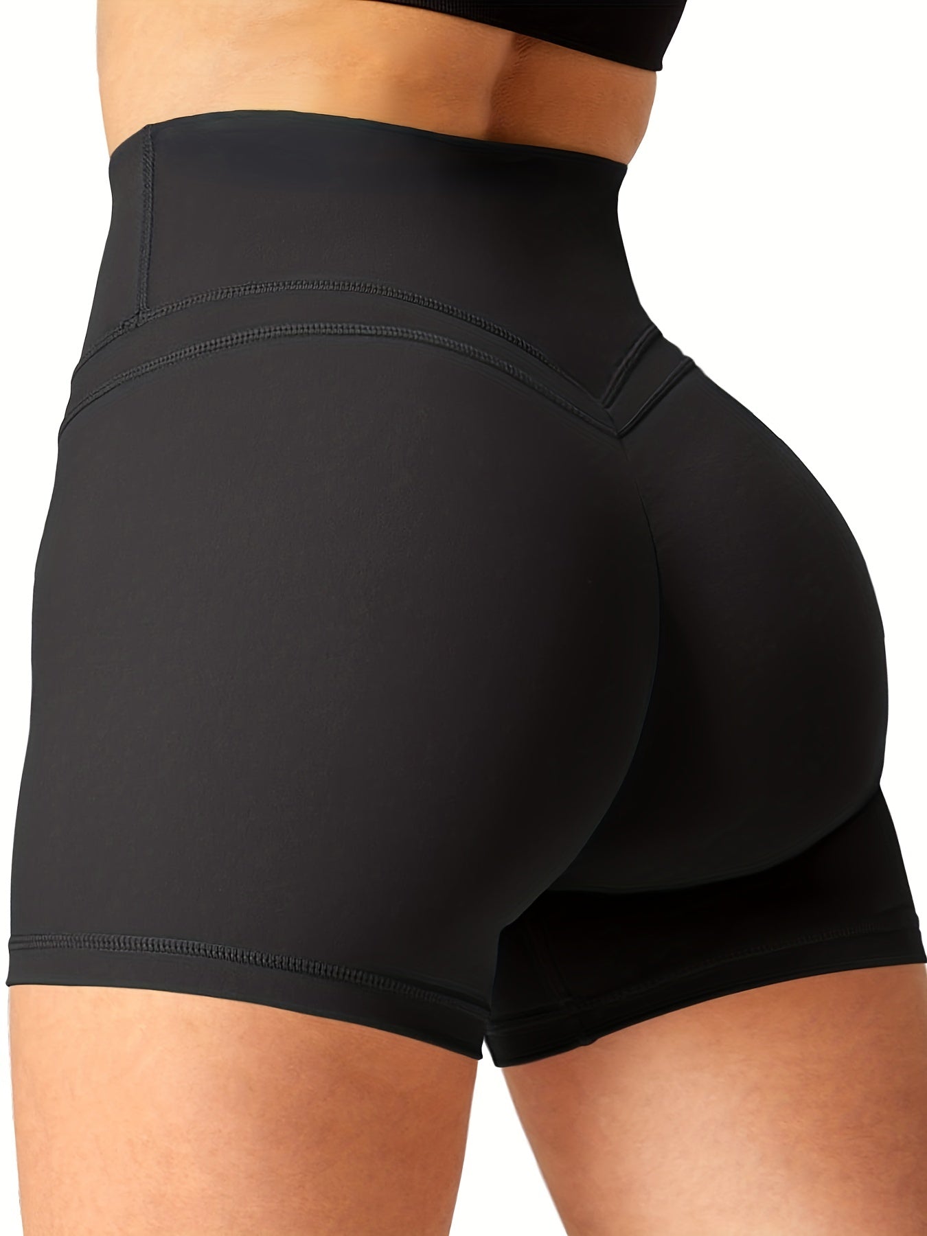 High Waist Workout Shorts Women's Gym Yoga Biker Shorts