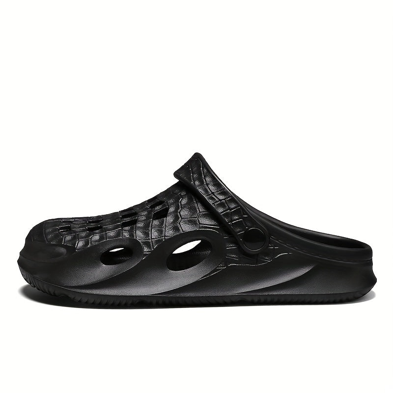 Men's Closed Toe Clogs Slip-On Sandals Soft Sole Outdoor Garden Shoes
