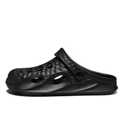 Men's Closed Toe Clogs Slip-On Sandals Soft Sole Outdoor Garden Shoes