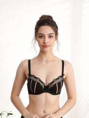 Lace Push Up Bra Full Coverage Lingerie