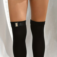 Non slip Garter Buckle Adjustable Stockings Boots Elastic Leg Ring